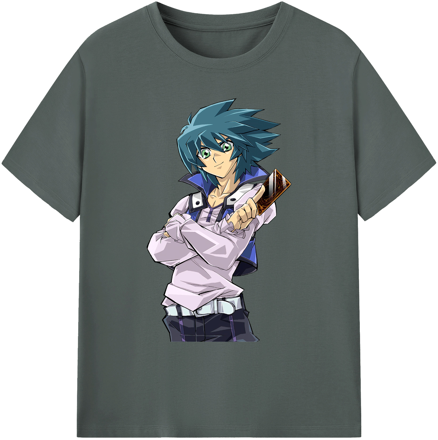 （画像用） 遊☆戯☆王 Yu-Gi-Oh! 綿100％ メンズ半袖Tシャツ｜肌触りやわらか＆通気性